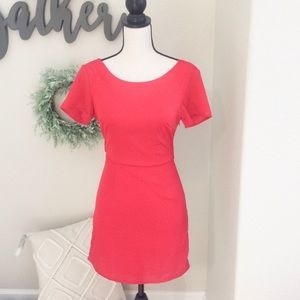 Tobi Little Red Dress. Size Small